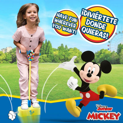 Pogobouncer Mickey Mouse 3D Yellow Children's (4 Units) - YOKE FINDS 🇮🇪 IE 