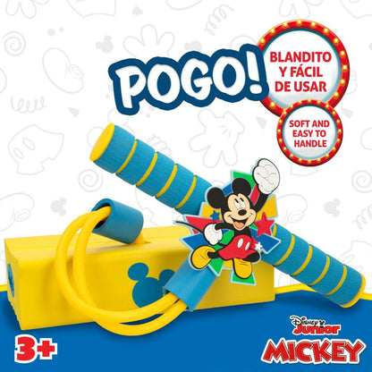 Pogobouncer Mickey Mouse 3D Yellow Children's (4 Units) - YOKE FINDS 🇮🇪 IE 