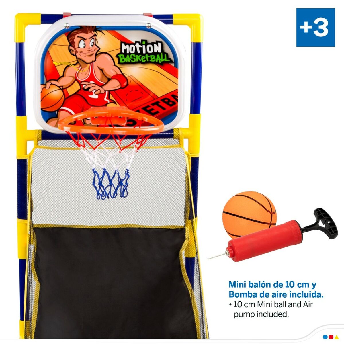 Aiming game Colorbaby Basketball 45,5 x 139 x 90 cm (2 Units) - YOKE FINDS 🇮🇪 IE 