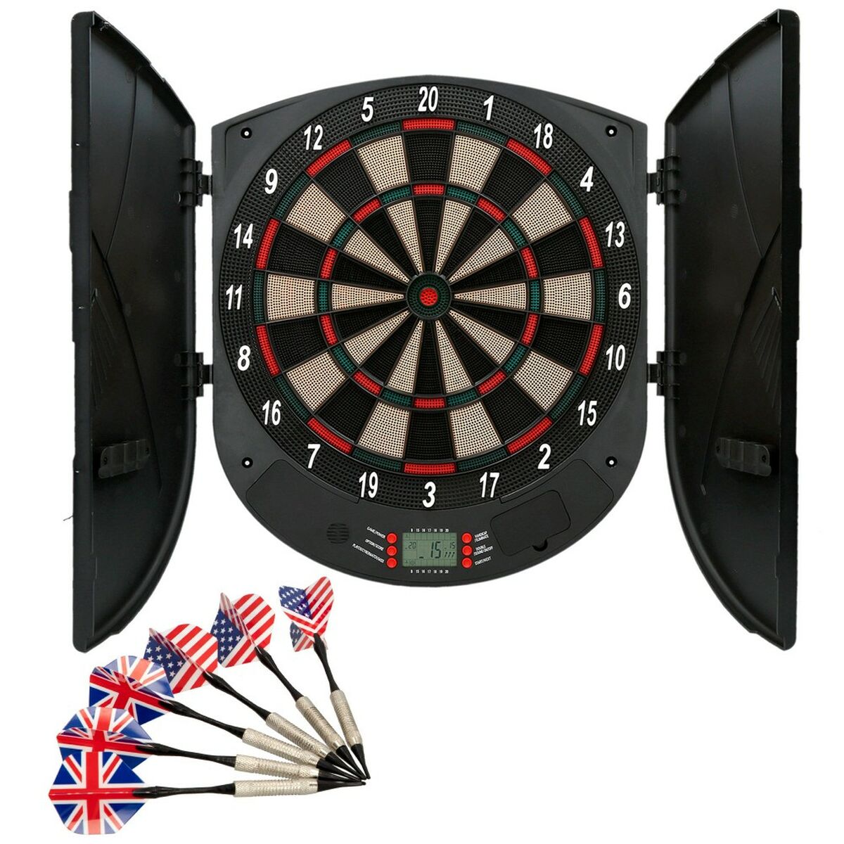 Electronic Dartboard Aktive 45 x 50 x 4,5 cm (2 Units) - YOKE FINDS 🇮🇪 IE 