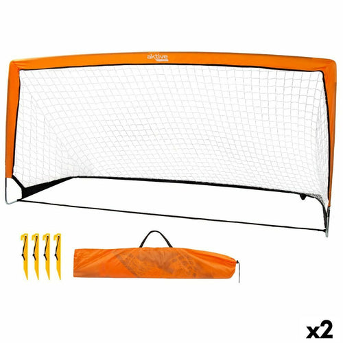 Football Goal Aktive 200 x 100 x 100 cm (2 Units)