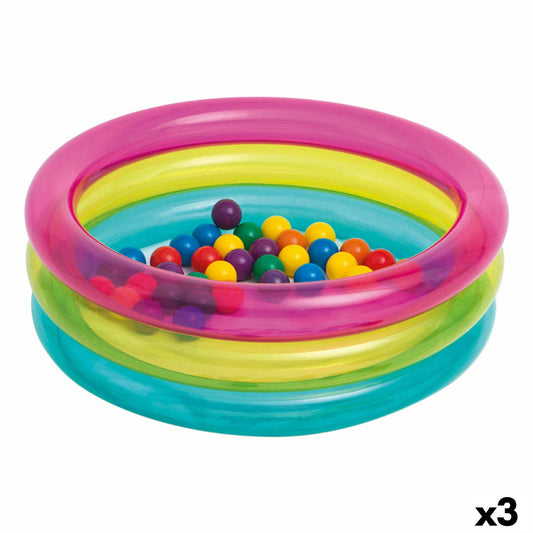 Ball Pool Intex 86 x 25 x 86 cm (3 Units) - YOKE FINDS 🇮🇪 IE 