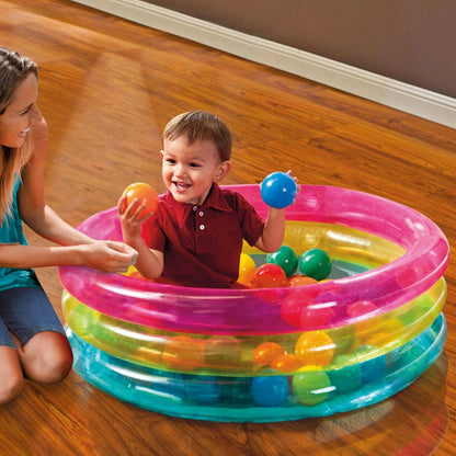 Ball Pool Intex 86 x 25 x 86 cm (3 Units) - YOKE FINDS 🇮🇪 IE 