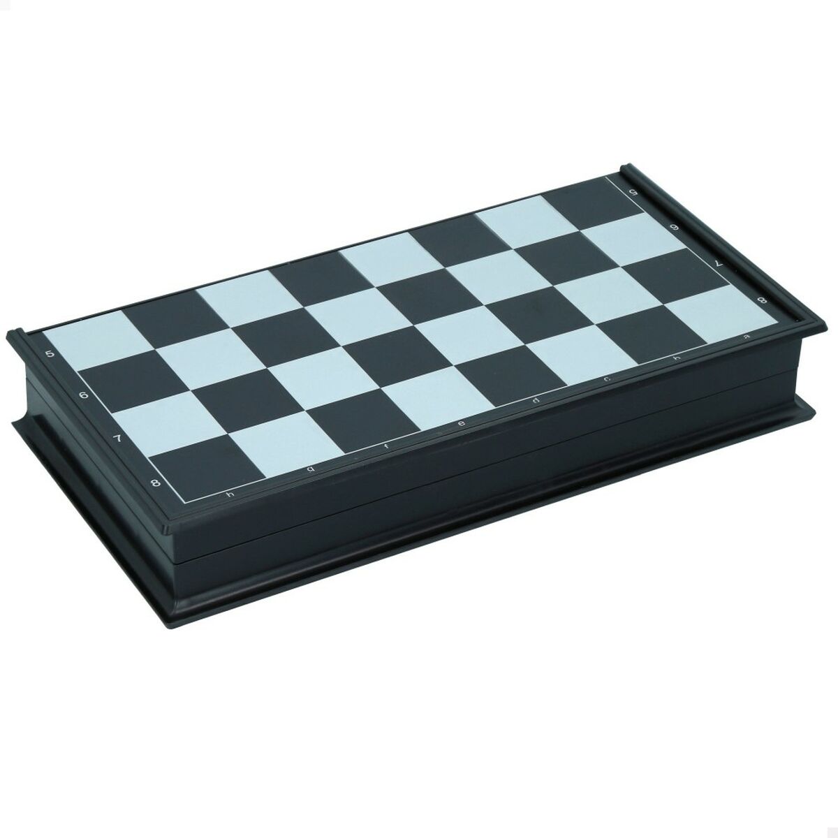 Chess and Checkers Board Colorbaby Plastic (6 Units)