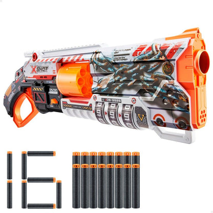 Dart Gun Zuru X-Shot Skins Lock Blaster 57 x 19 x 6 cm 6 Units