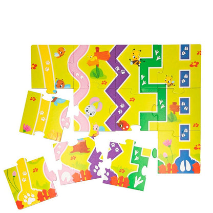 Child's Puzzle Lisciani Farm 27 Pieces 48 x 1 x 36 cm (6 Units)