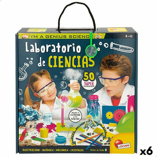 Science Game Lisciani Laboratorio ES (6 Units)