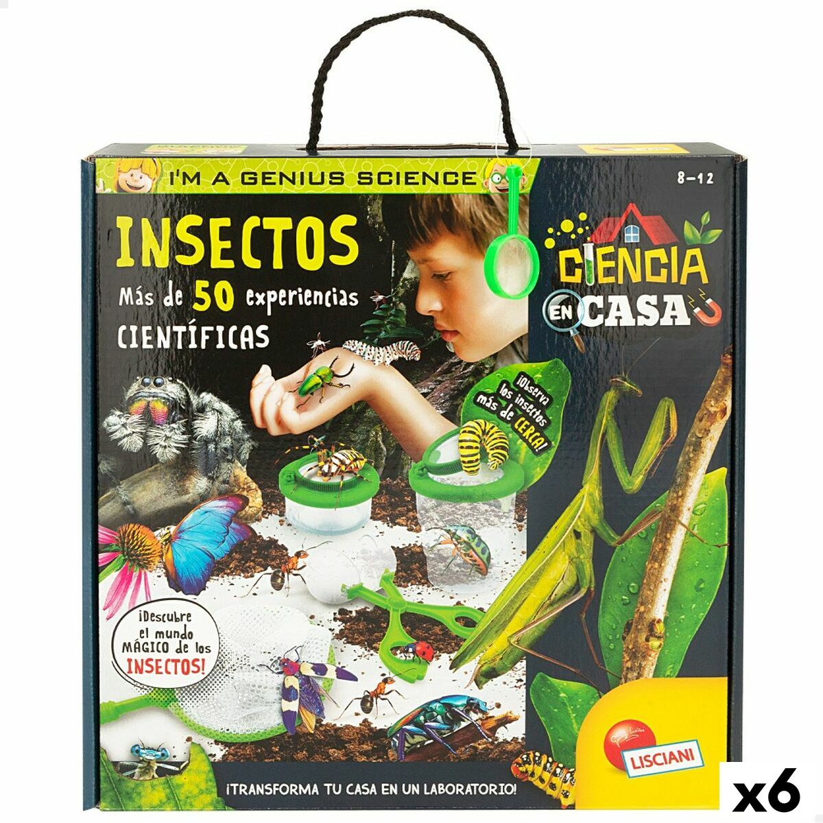 Science Game Lisciani Insectos ES (6 Units)