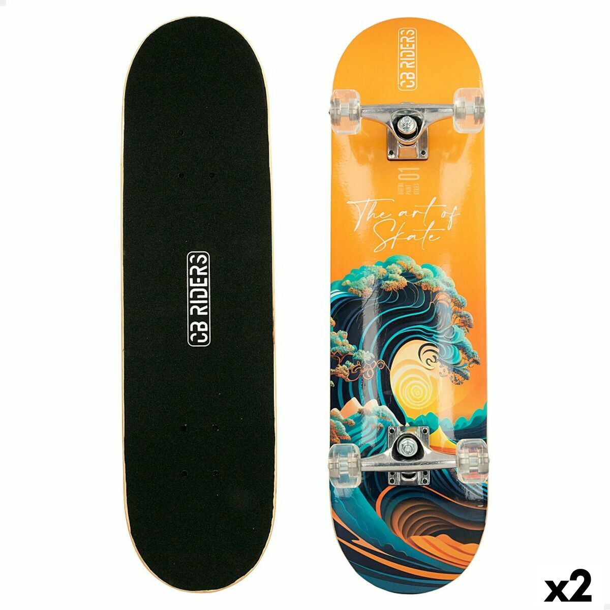 Skateboard Colorbaby (2 Units)