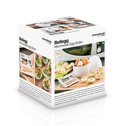 Microwave Egg Boiler with Recipe Booklet Boilegg InnovaGoods