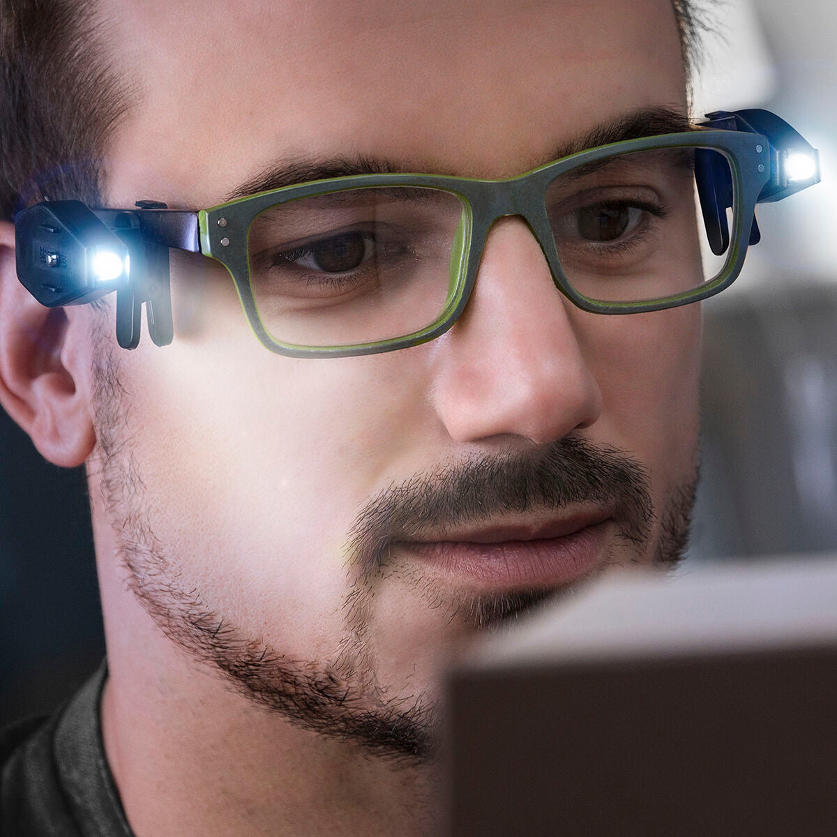 360º LED Glasses Clip InnovaGoods 2 Units