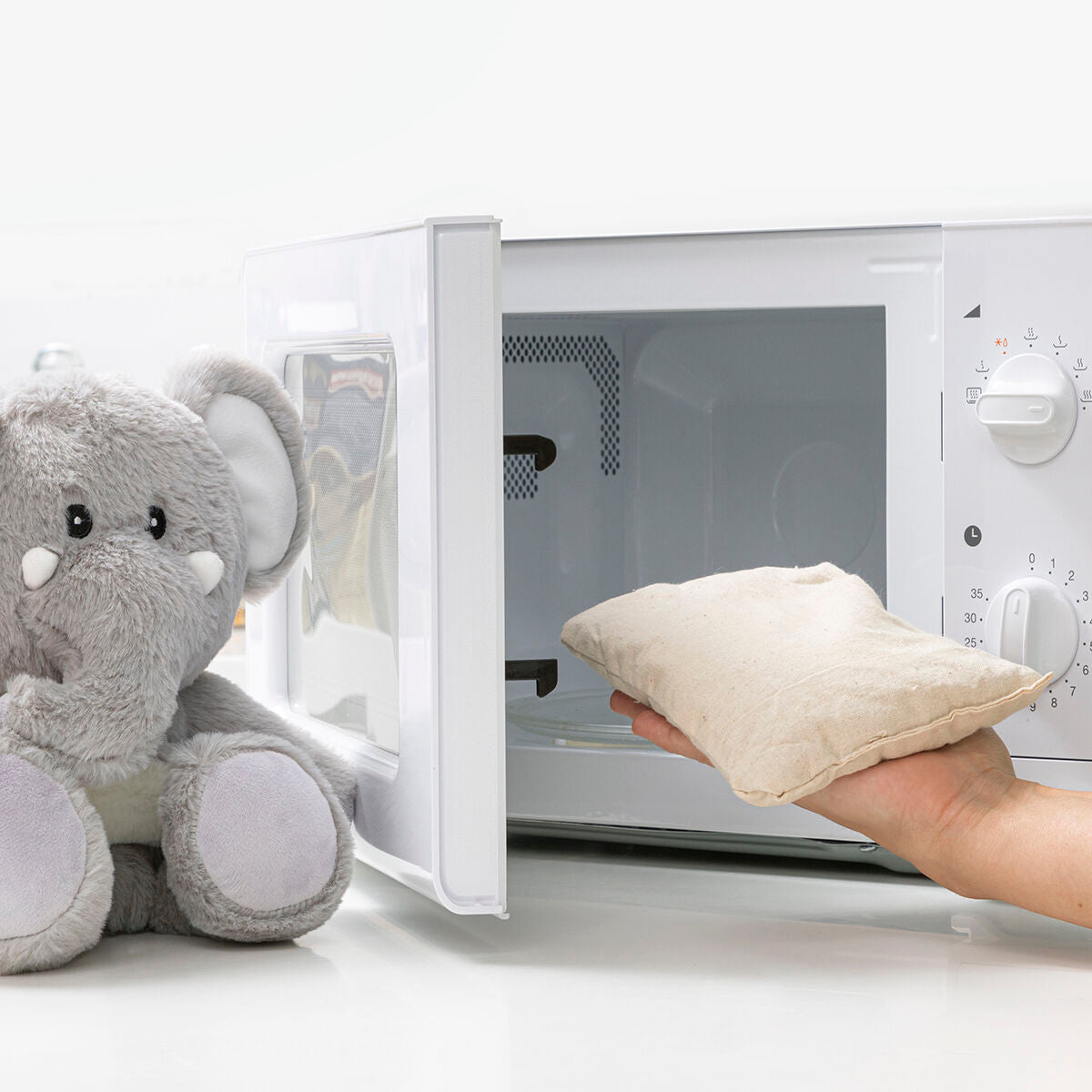 Elephant soft toy with Warming and Cooling Effect Phantie InnovaGoods - Yokefinds Ireland