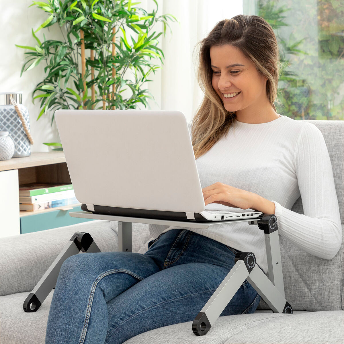 Adjustable Multi-position Laptop Table Omnible InnovaGoods