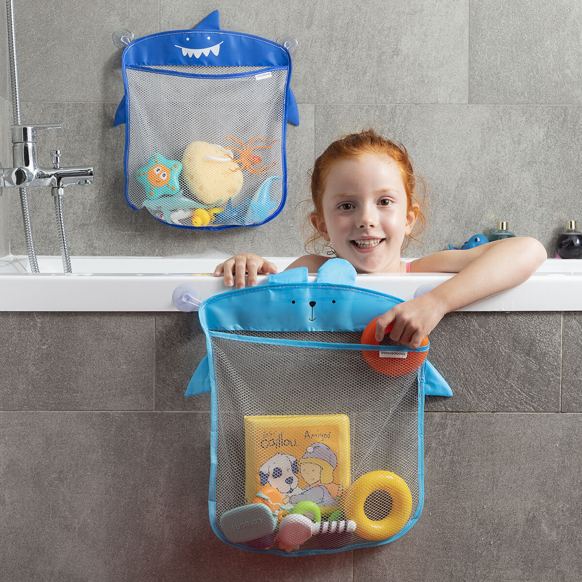 Bath Toy Organiser Bubbath InnovaGoods 2 Units - Yokefinds Ireland