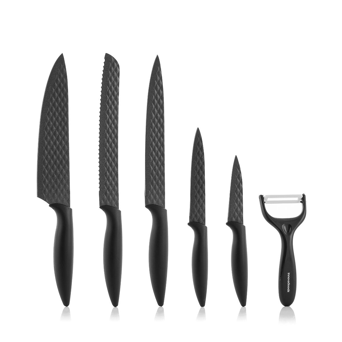 Diamond Knife Set Shard InnovaGoods 6 Pieces