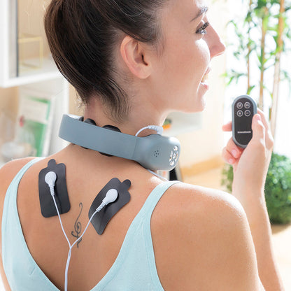 Rechargeable Neck Massager with Remote Control Nekival InnovaGoods