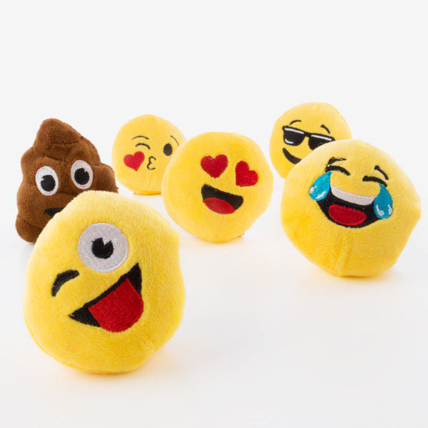 Emoticon Plush Ball - Yokefinds Ireland