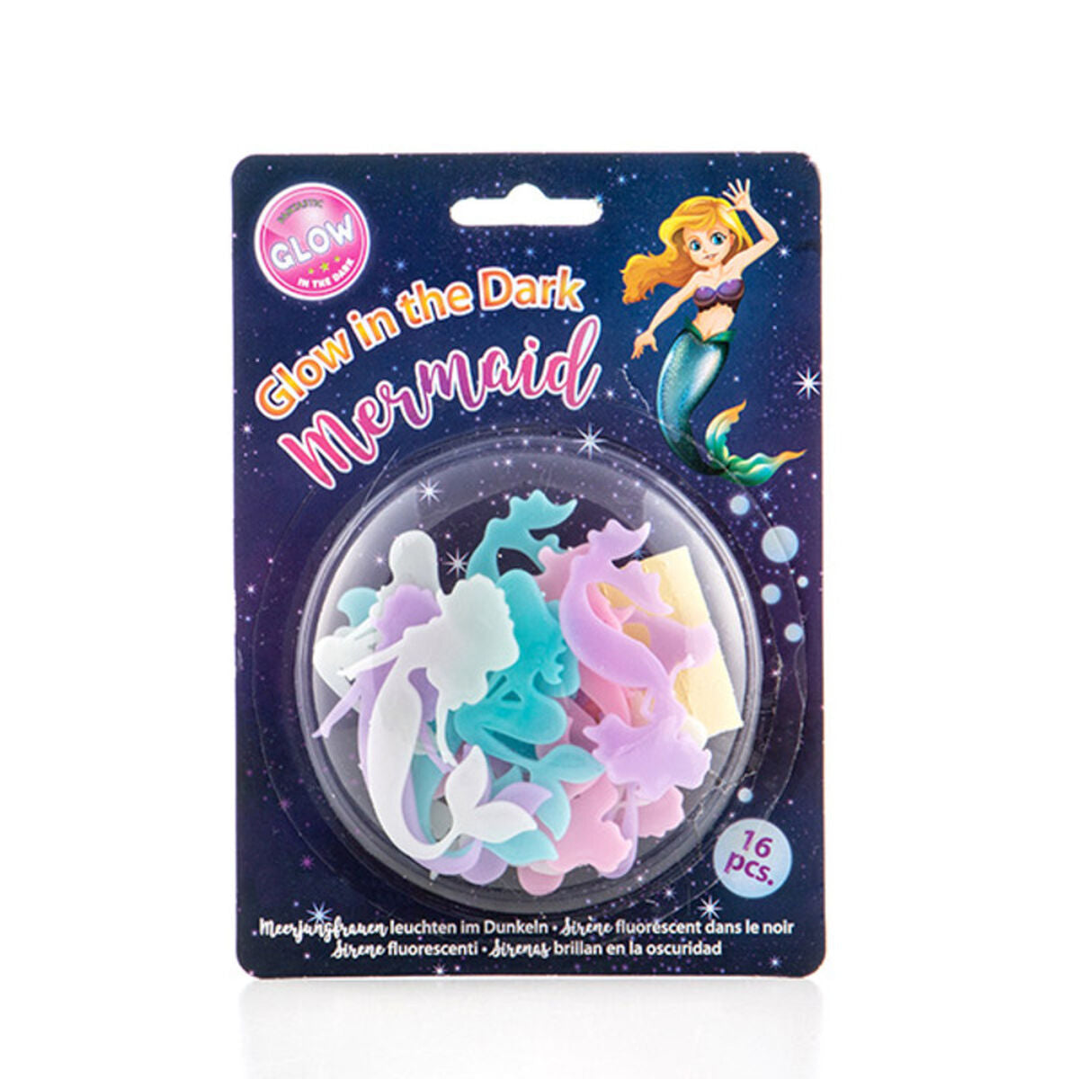 Junior Knows Fluorescent Mermaids(Pack of 16) - YOKE FINDS 🇮🇪 IE 