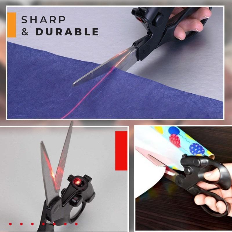 Sharp Laser Guided Scissors - yokefinds.ie