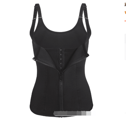 Corset Zipper Vest Body Shaper - yokefinds.ie