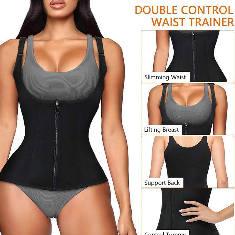 Corset Zipper Vest Body Shaper - yokefinds.ie