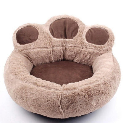 Paw Shape Washable Sleeping Dog Bed - yokefinds.ie