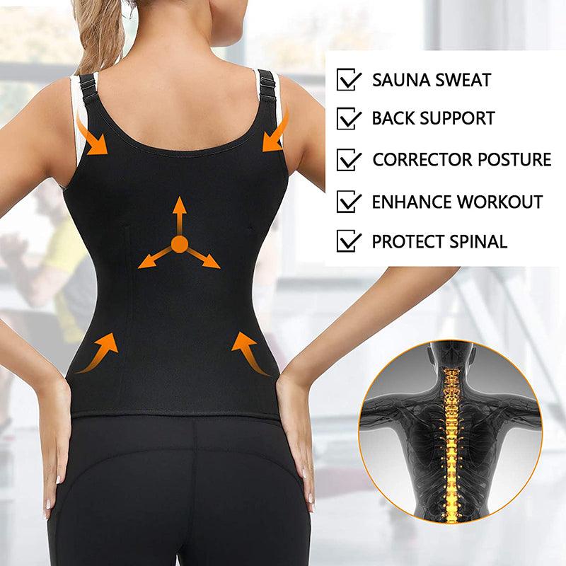 Corset Zipper Vest Body Shaper - yokefinds.ie