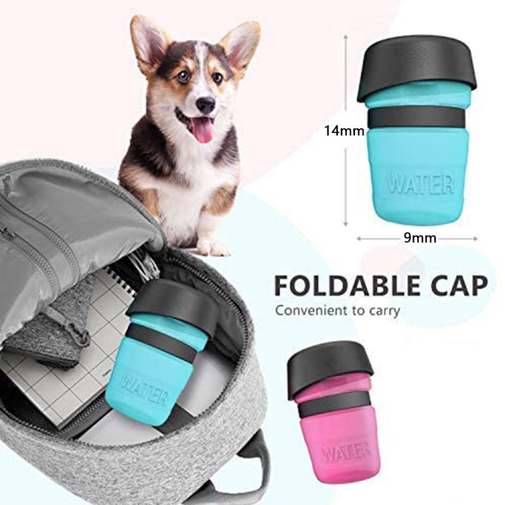 Portable BPA Free Foldable Dog Water Bottle - yokefinds.ie