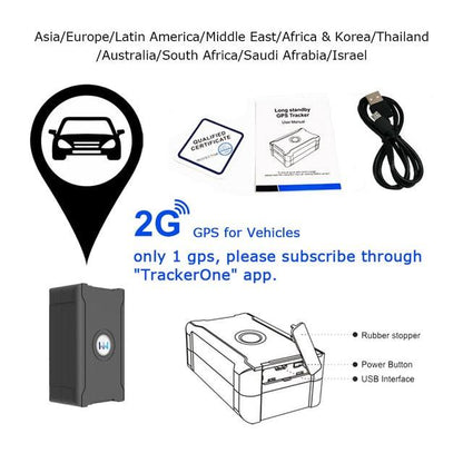 5m Accuracy GPS Tracker Remote Tracking Vehicle Anti-theft for Car Truck Motorcycle Cattle with Affordable Subscription - yokefinds.ie